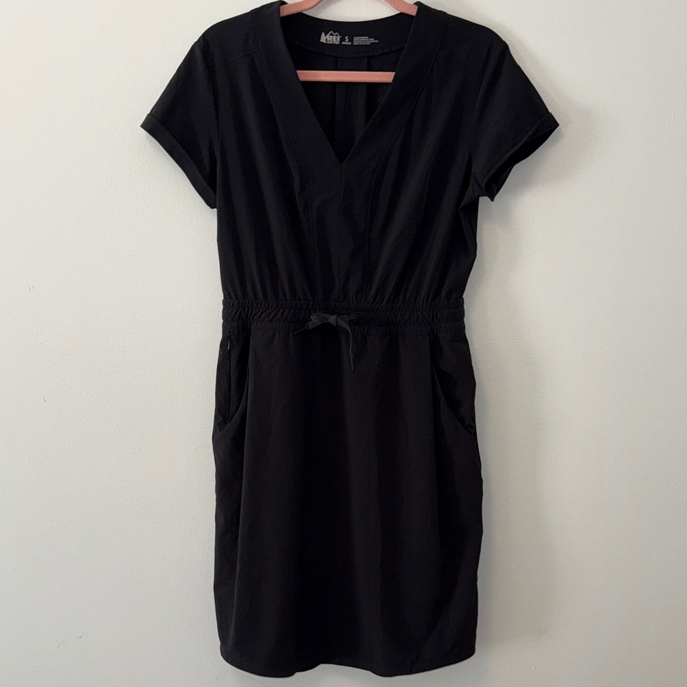 REI Black Mini Dress